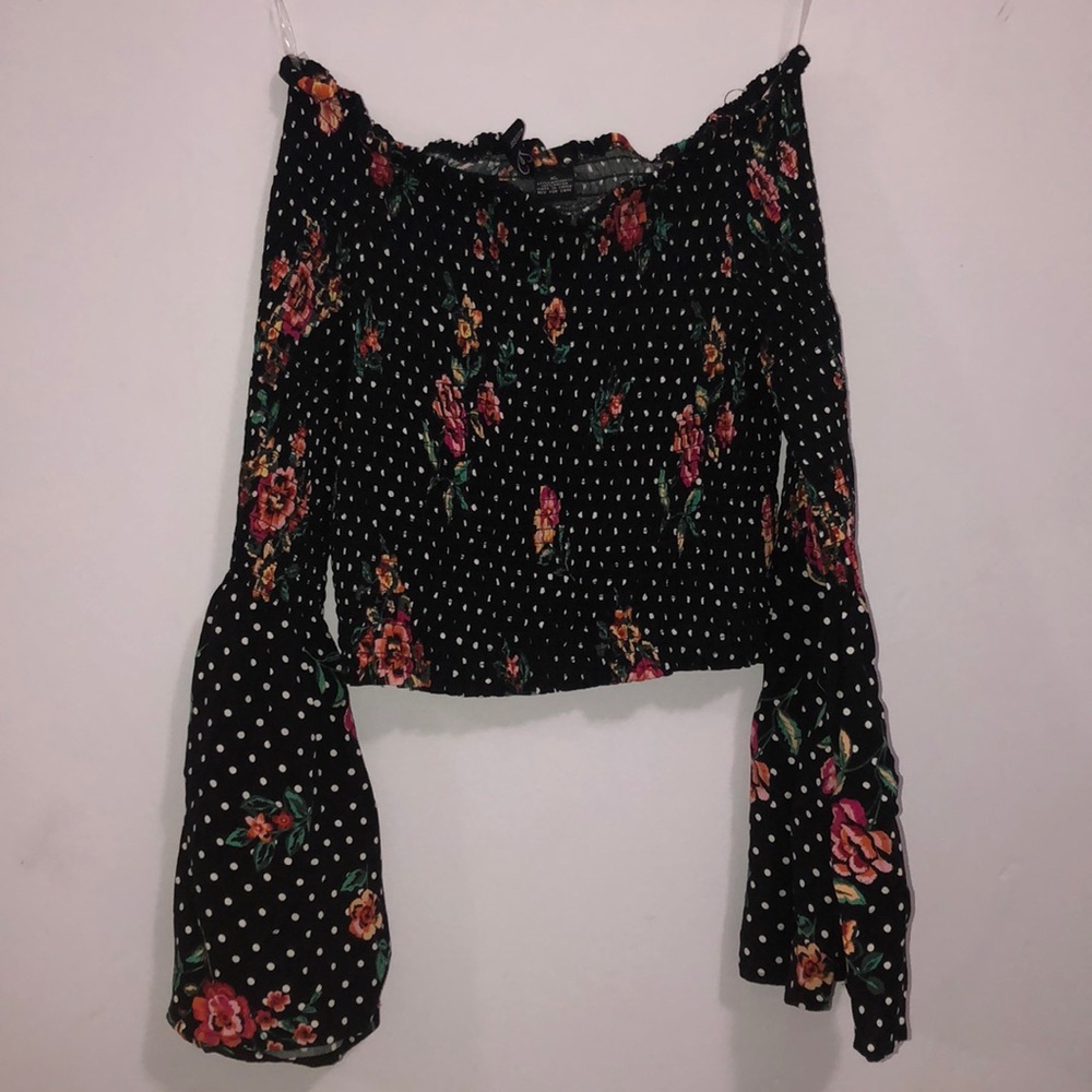 Off the shoulder floral